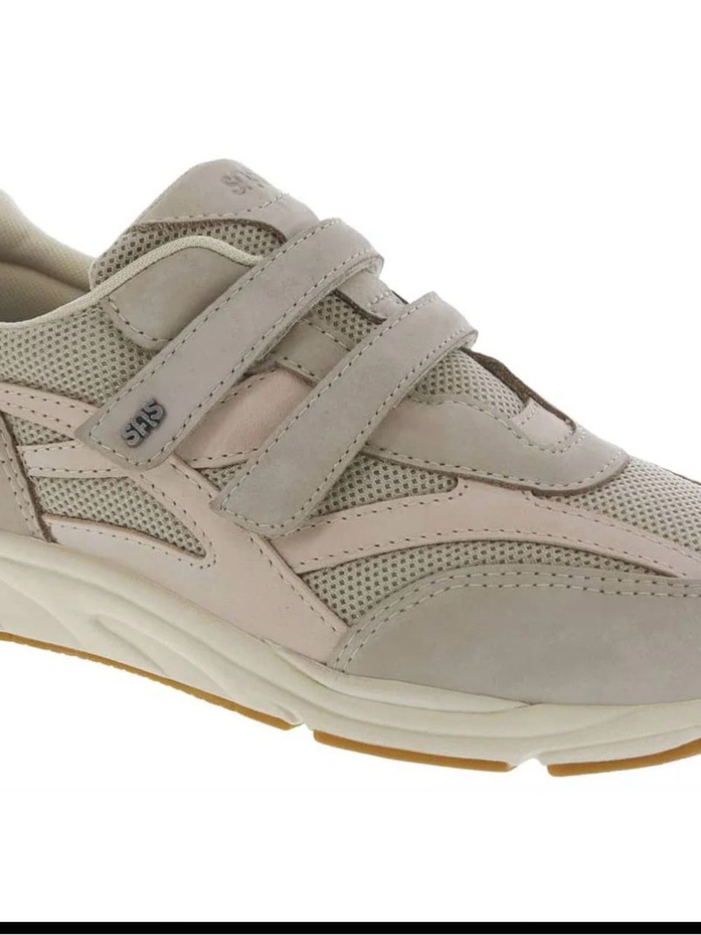 SAS tmv walking shoe taupe/ pink